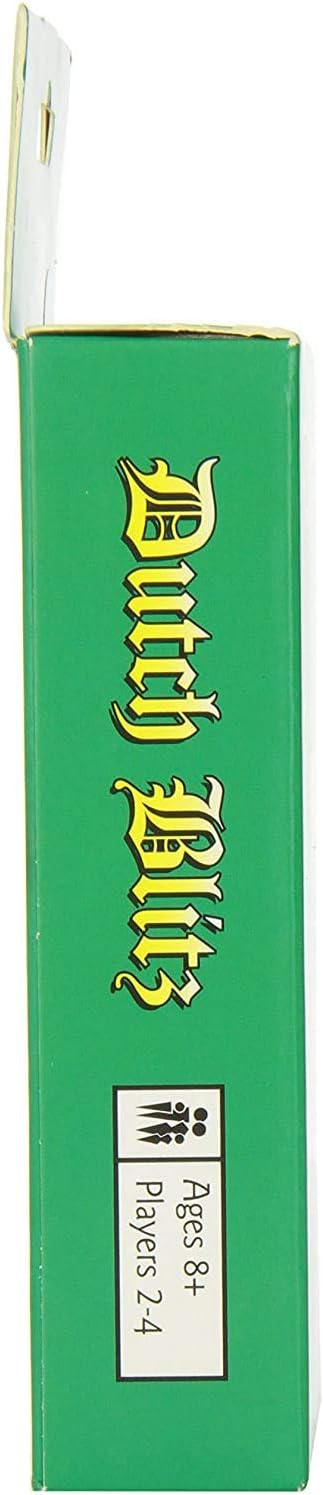 Dutch Blitz Card Game - Original Fast Paced Family Game with 160 Cards | Exciting 2-4 player competition for ages 8+, includes 4 colorful decks, simple rules, and quick-to-learn strategy play - Image 4
