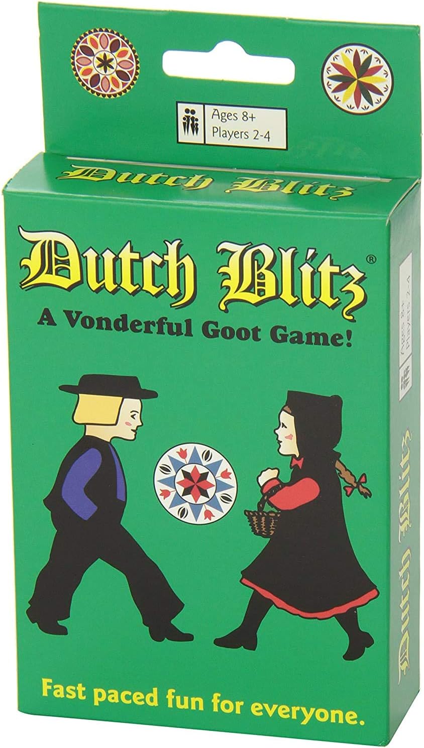 Dutch Blitz Card Game - Original Fast Paced Family Game with 160 Cards | Exciting 2-4 player competition for ages 8+, includes 4 colorful decks, simple rules, and quick-to-learn strategy play - Image 5