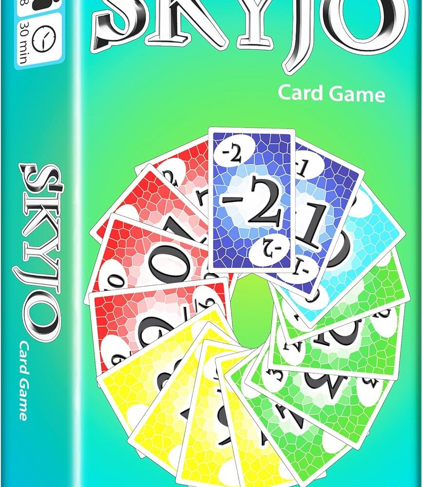 magilano SKYJO, Fun Card Game for Young and Least Young, Fun Game Parties in The Circle of Friends and Family.